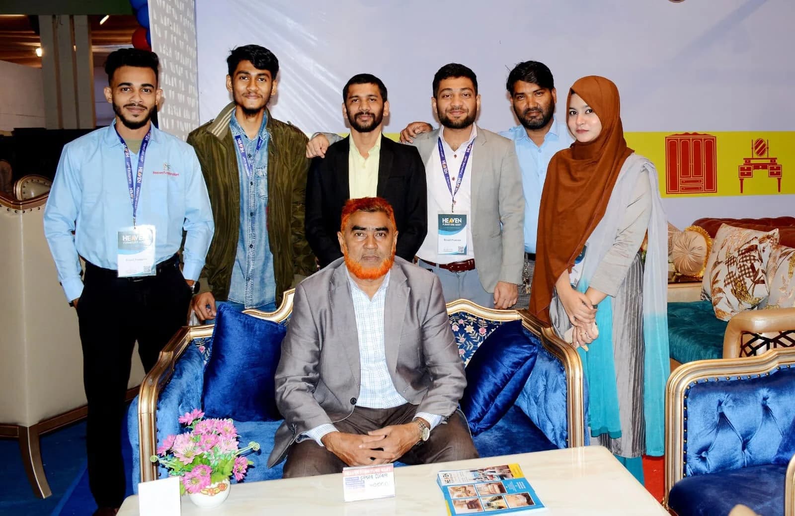 চট্টগ্রাম ফার্নিচার মেলা স্টলে আমাদের টিম